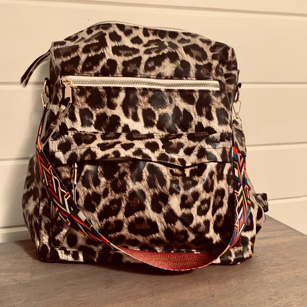 Leopard Backpack